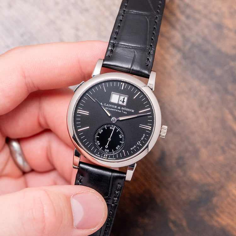 1999 A. Lange & Söhne Langematik 37mm White Gold 308.027