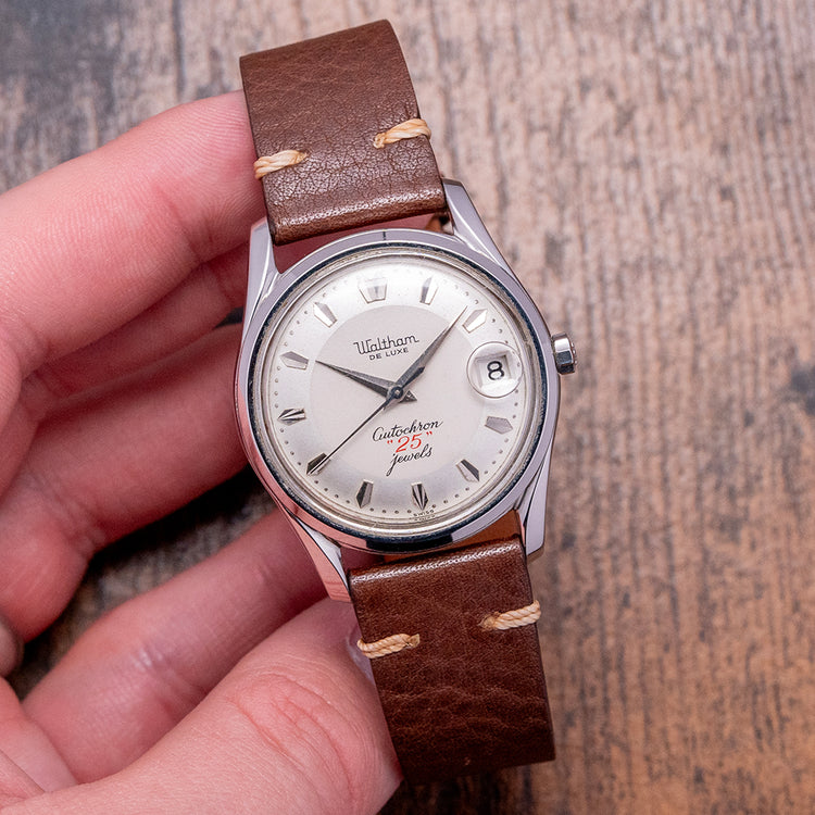1953 Waltham De Luxe Autochron "25" Jewels 35mm