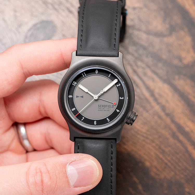 2025 Schofield Light "The Dark One" Automatic GMT 40mm