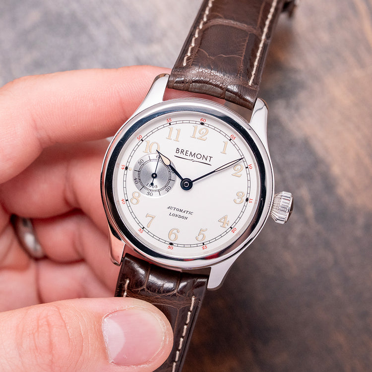 2010s Bremont Wright Flyer 18ct White Gold Limited 43mm
