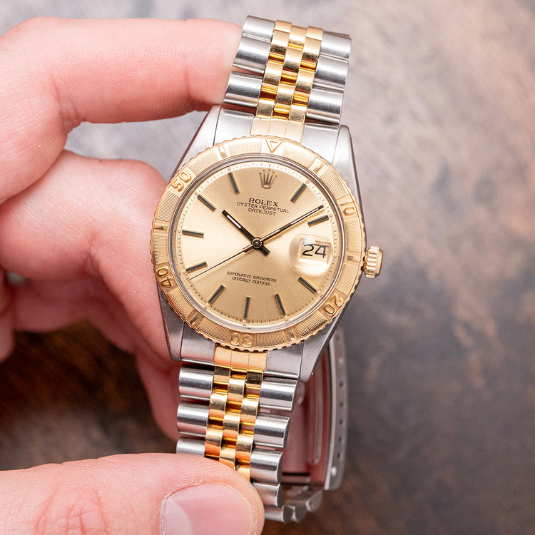1978 Rolex Datejust Turn-O-Graph Steel & Gold 36mm 1625
