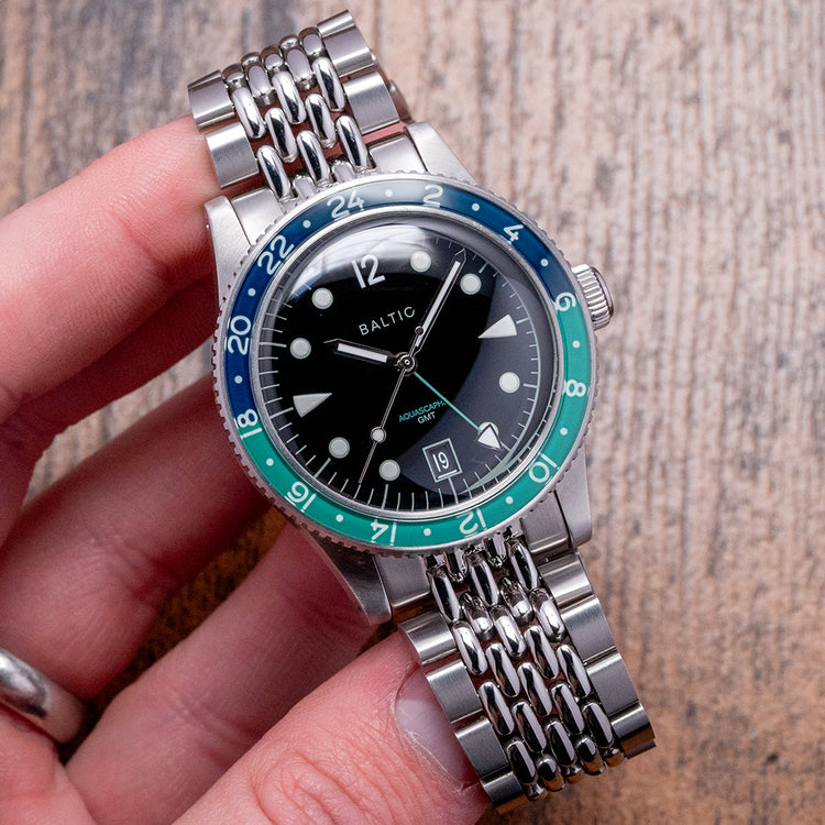 2023 Baltic Aquascaphe GMT Green Automatic 39mm