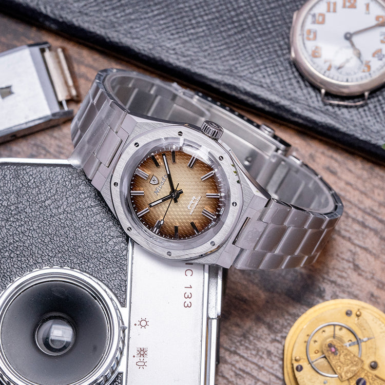 Stickered 2023 Nivada F77 Brown Smoked No Date Auto