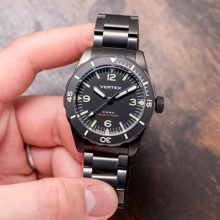 2022 Vertex M60C AquaLion No-Date Black DLC 40mm
