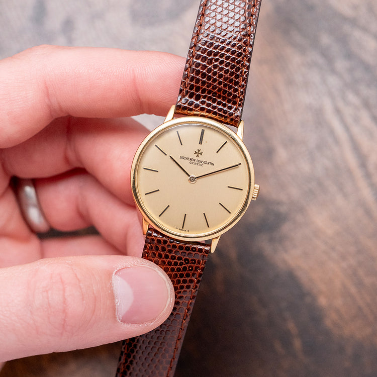 1960s Vacheron Constantin 18ct Yellow Gold Manual 31mm 39015