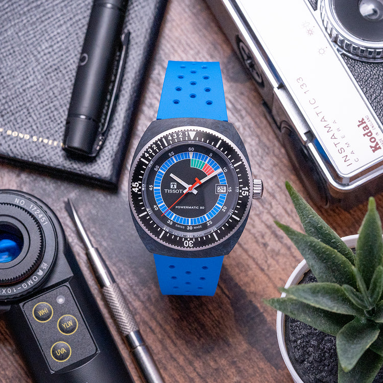 Unworn 2023 Tissot Sideral S Blue Carbon Powermatic 80