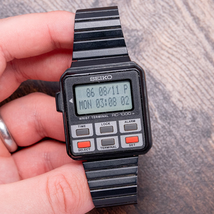 1980s Seiko Wrist Terminal RC-1000 S501-4000 36mm