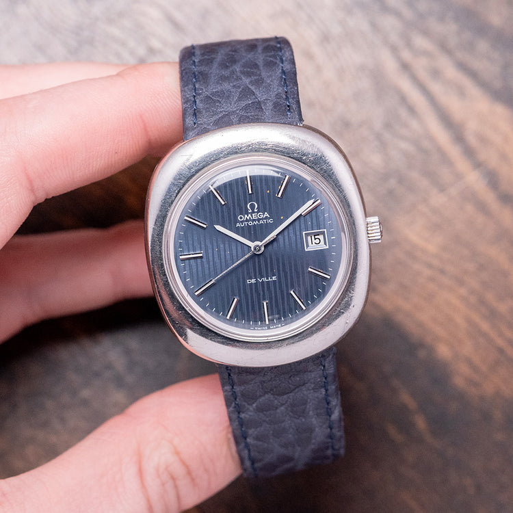 1972 Omega De Ville Automatic 'UFO' Pebble 38mm 166.155