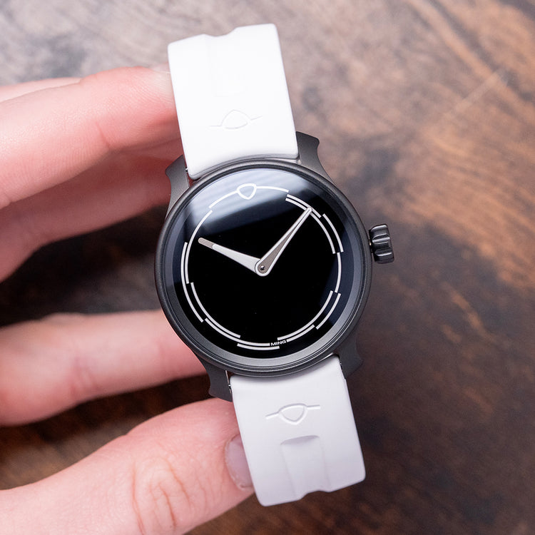 2025 MING 37.02 Monolith Black DLC 38mm Automatic