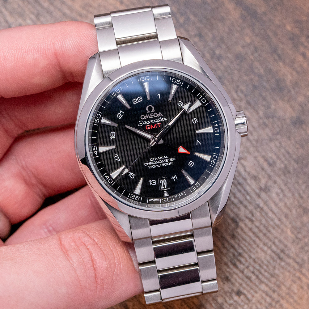 2010s Omega Seamaster Aqua Terra GMT 43mm 231.10.43.22.20.01.001