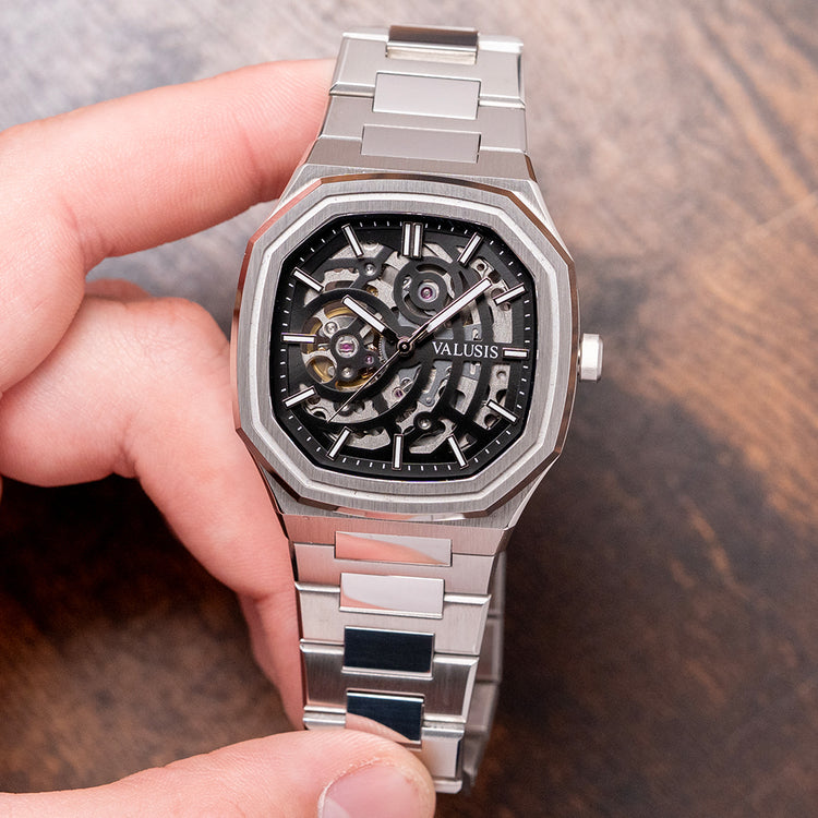 2026 Valusis Volt Skeleton Automatic 40mm on Bracelet