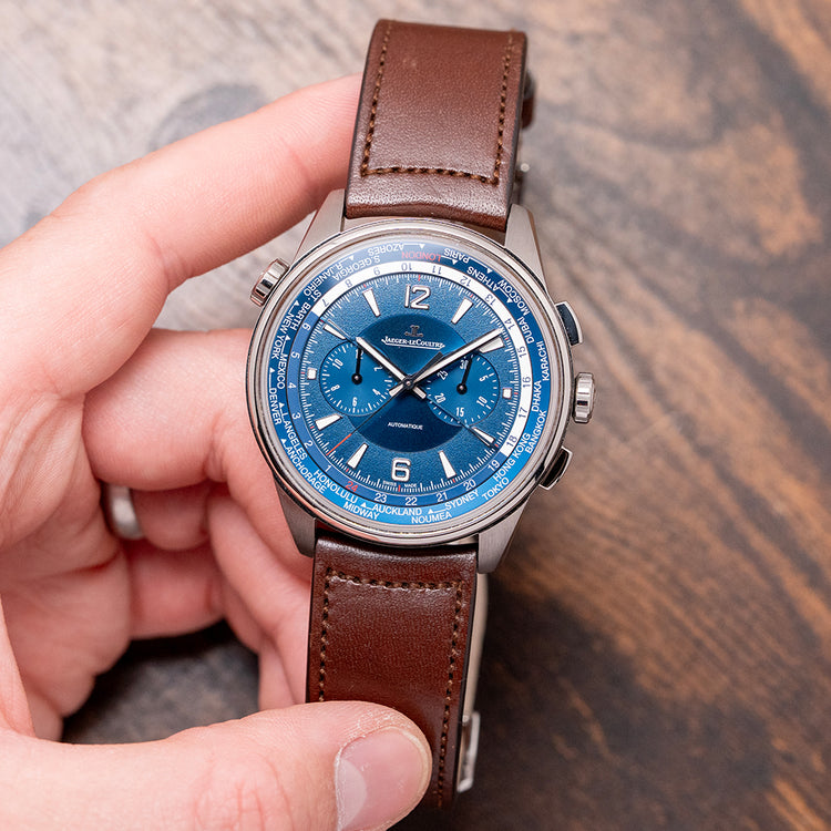 2023 Jaeger-LeCoultre Polaris Chronograph Worldtime Blue 44mm