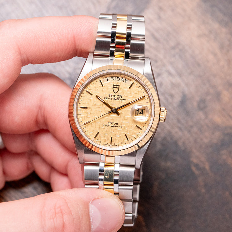 2021 Tudor Prince Date+Day 36mm Steel & Gold 76213