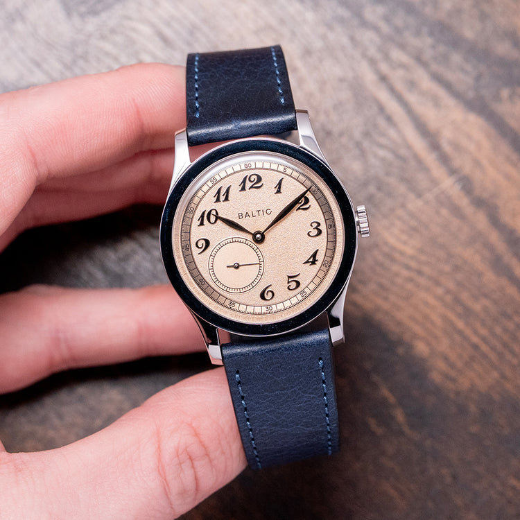 2023 Baltic MR01 Salmon Dial Micro-Rotor Automatic 36mm