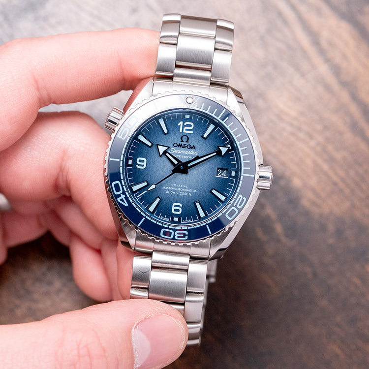 2023 Omega Seamaster Planet Ocean Summer Blue 39.5mm