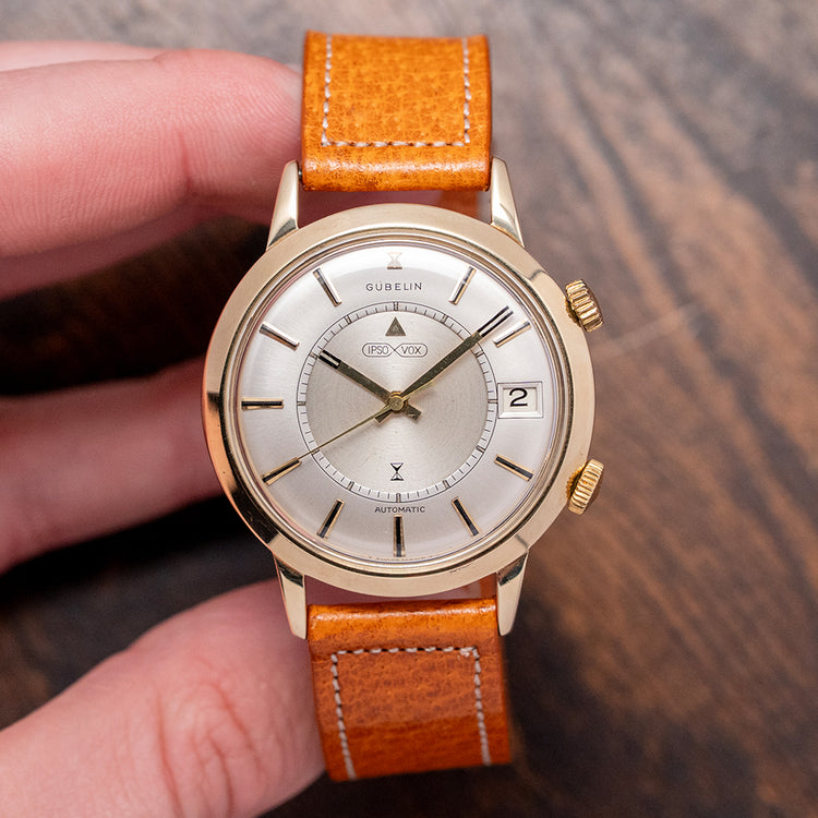 1960s Gübelin 'Ipso-Vox' Alarm By Jaeger-LeCoultre 36.5mm 855