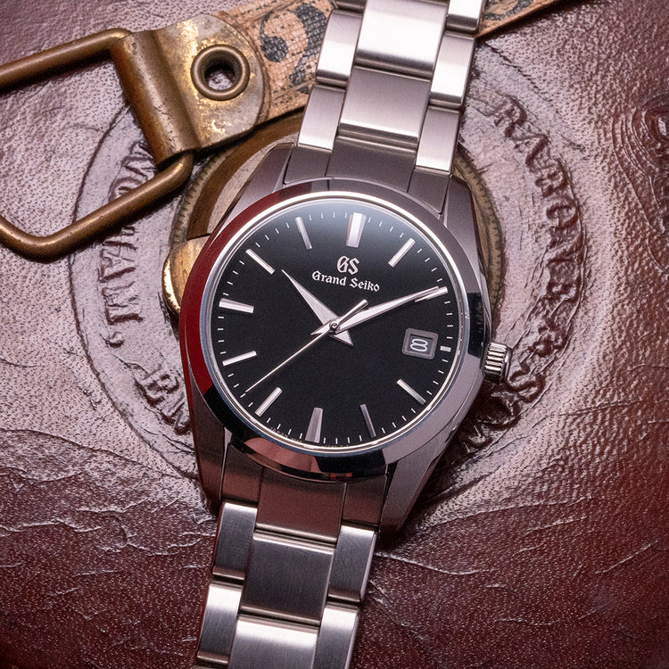 2022 Grand Seiko Heritage 37mm Quartz Black SBGX261