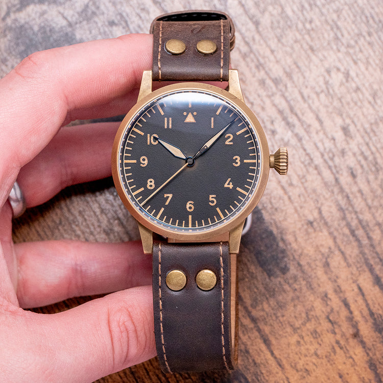 2018 Laco Westerland Bronze 45mm Manually Wound