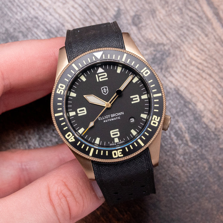 2020 Elliot Brown Automatic 43mm Bronze PVD 101-A12