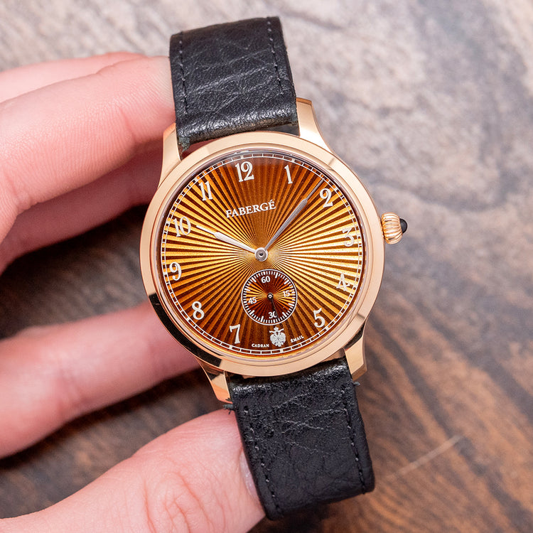 2011 Fabergé Agathon Small Seconds 18ct Rose Gold 40mm