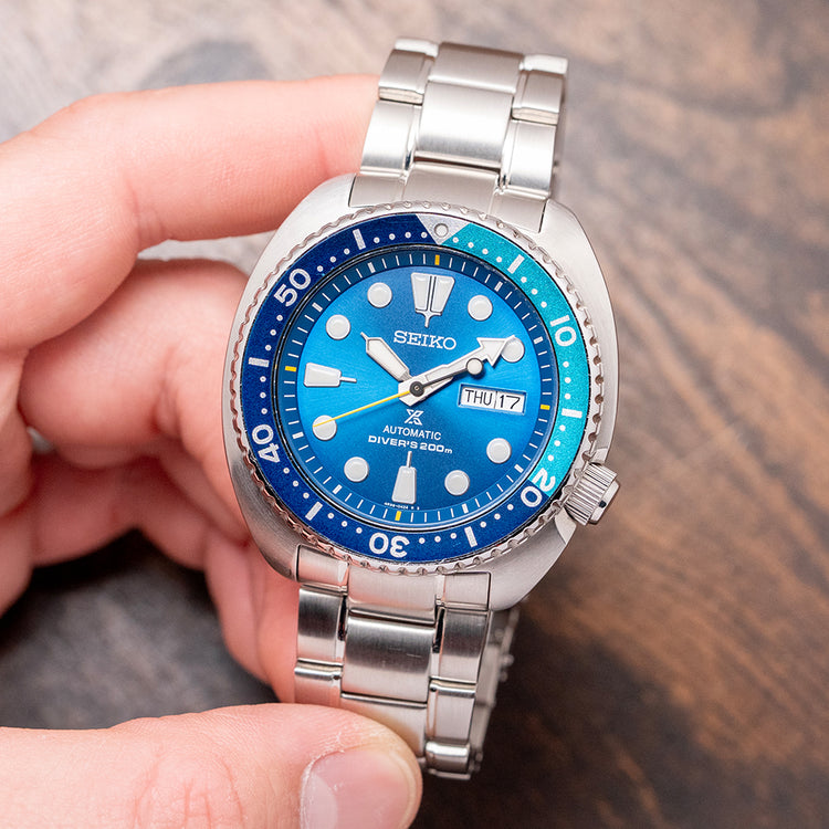 2017 Seiko Prospex "Blue Lagoon" Turtle Limited 44.5mm SRPB11K1