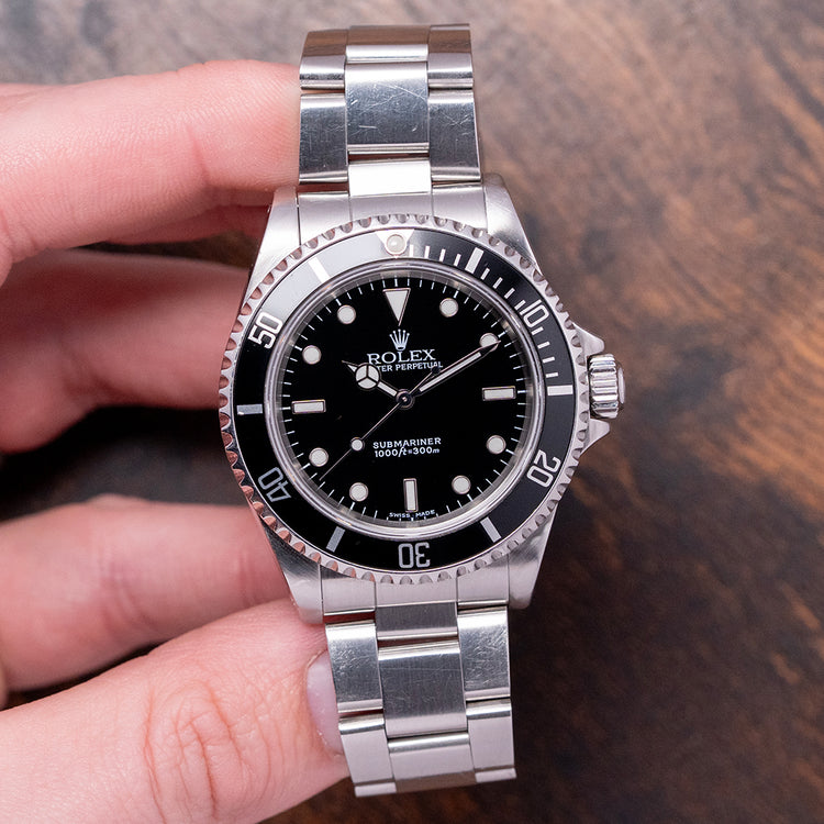 2002 Rolex Submariner No-Date "2 Liner" 40mm 14060M