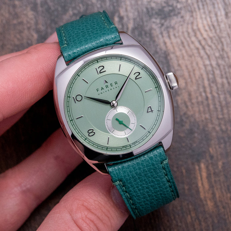2022 Farer Mansfield Green Cushion Case 38.5mm