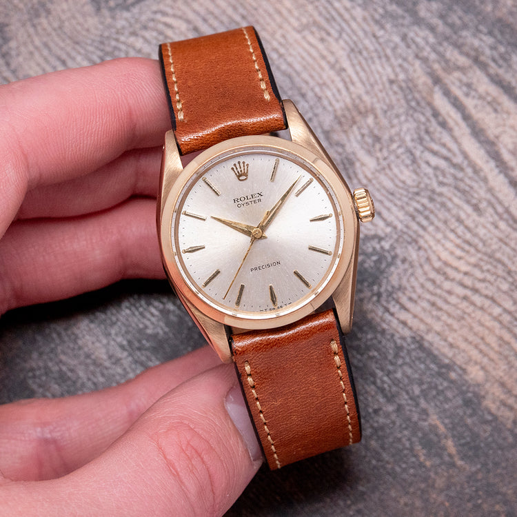 1964 Rolex Oyster Precision 9ct Gold 34mm 6426
