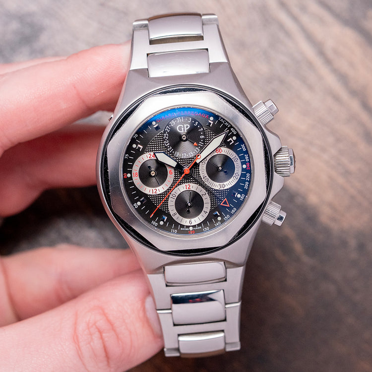 2000s Girard Perregaux Laureato EVO3 Chronograph 44mm 80180