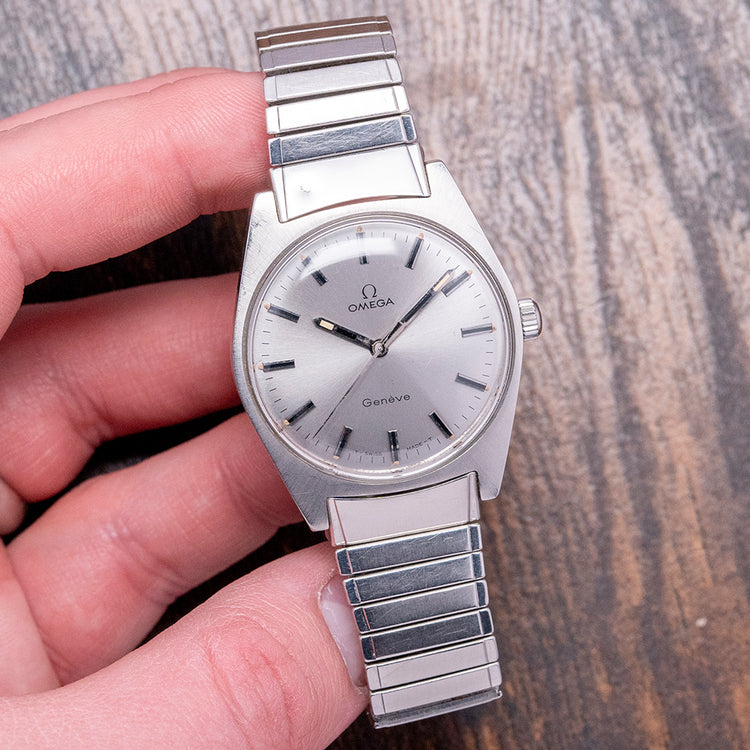 1970 Omega Geneve Manual on Omega Fixo Bracelet 135.041