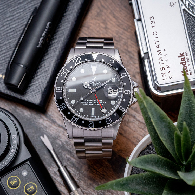 1973 Rolex GMT-Master Black 1675 Owned by Doug Flett