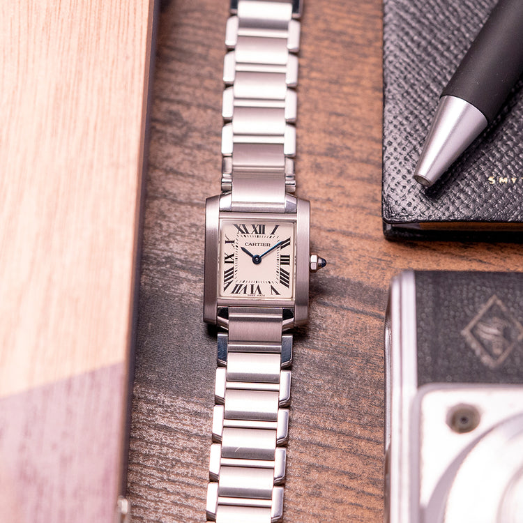 2000s Cartier Tank Francaise Quartz Ladies 20mm