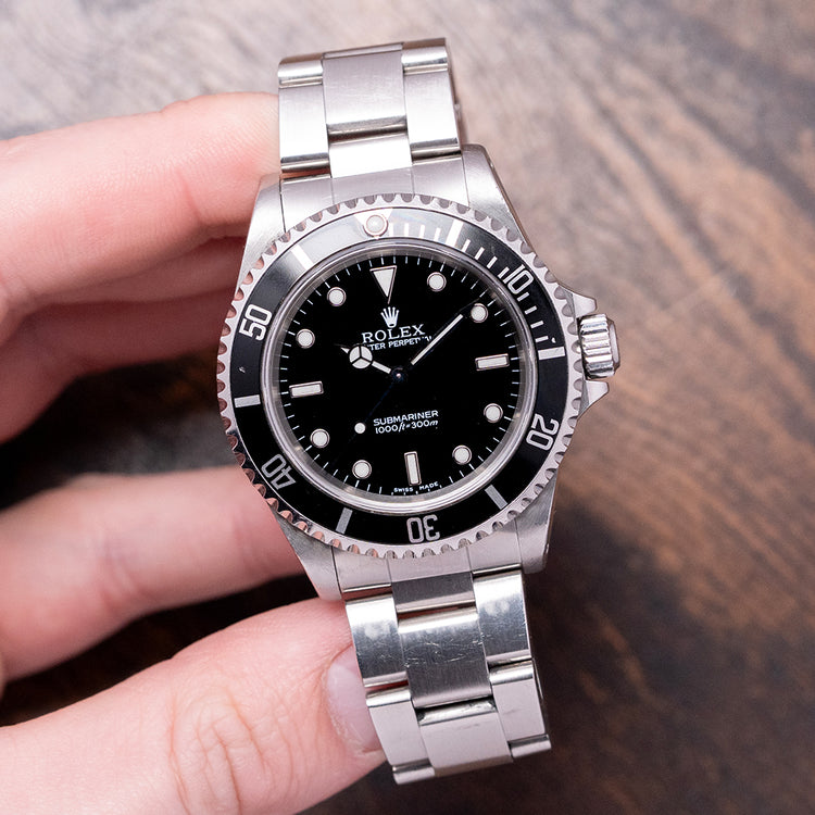1999 Rolex Submariner No-Date "2 Liner" 40mm 14060