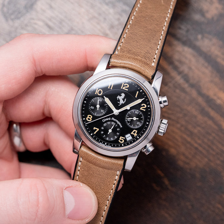 1990s Girard-Perregaux Ferrari Auto Chronograph 38mm 8020
