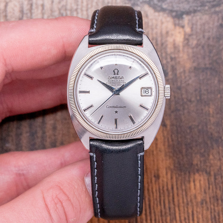 1968 Omega Constellation "C-Case" White Gold Bezel 168.027