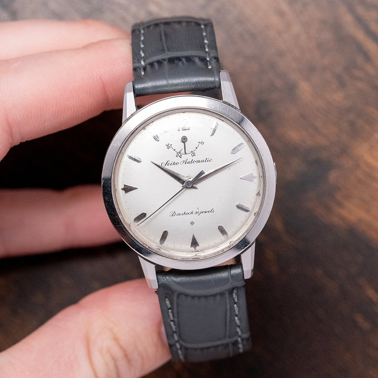 1950s Seiko 11A Indicator Automatic Steel 35.5mm 14060