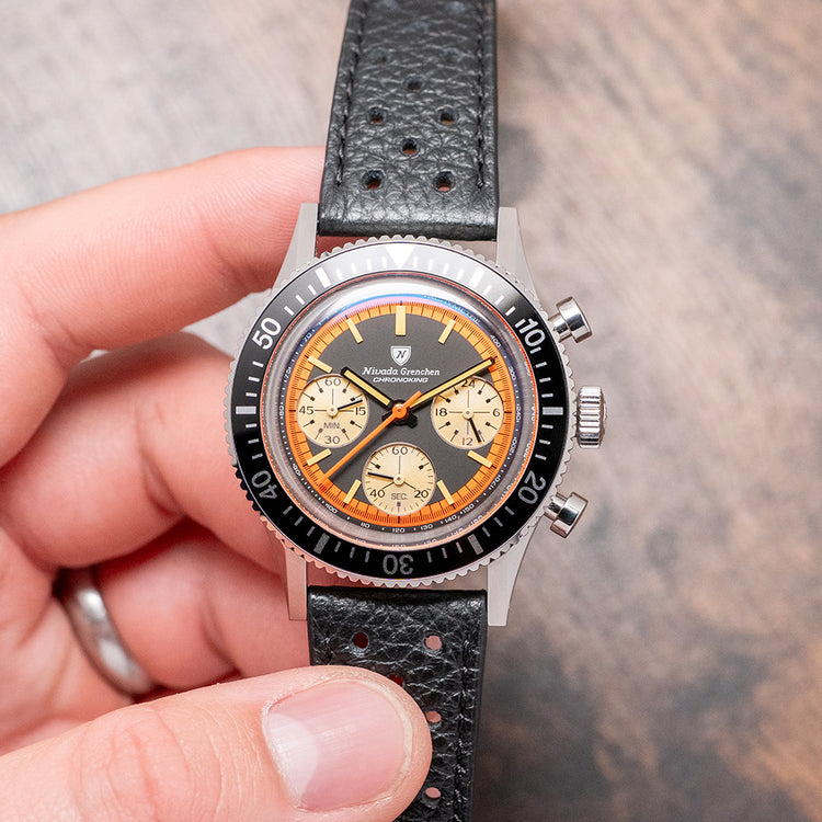 2024 Nivada Chronoking “Paul Newman” Orange 38mm