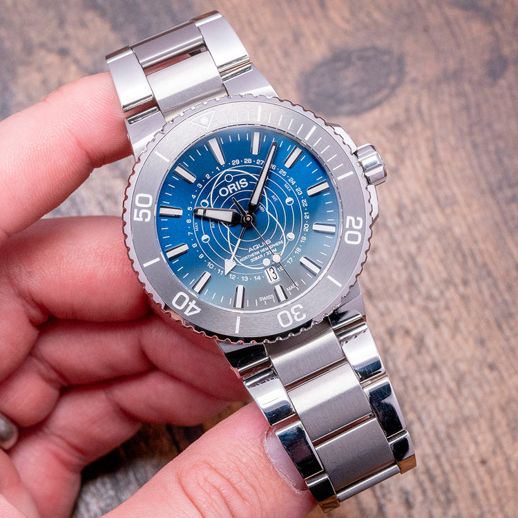 2021 Oris Aquis Dat Watt Limited Edition 43.5mm 01 761 7765 4185