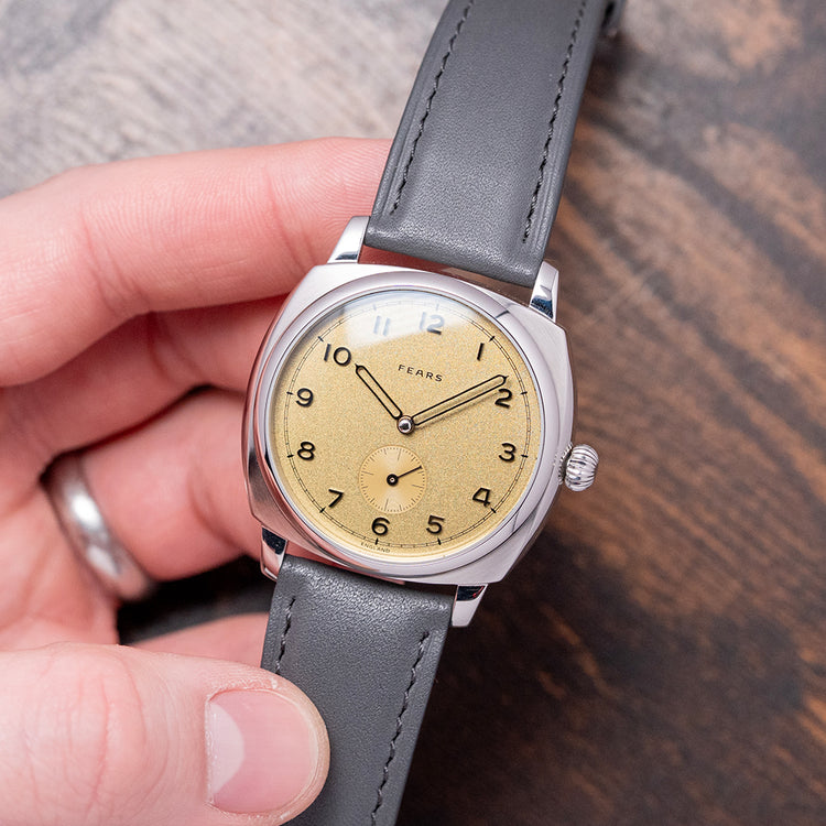 2022 Fears Brunswick 38mm Champagne Dial Open Back