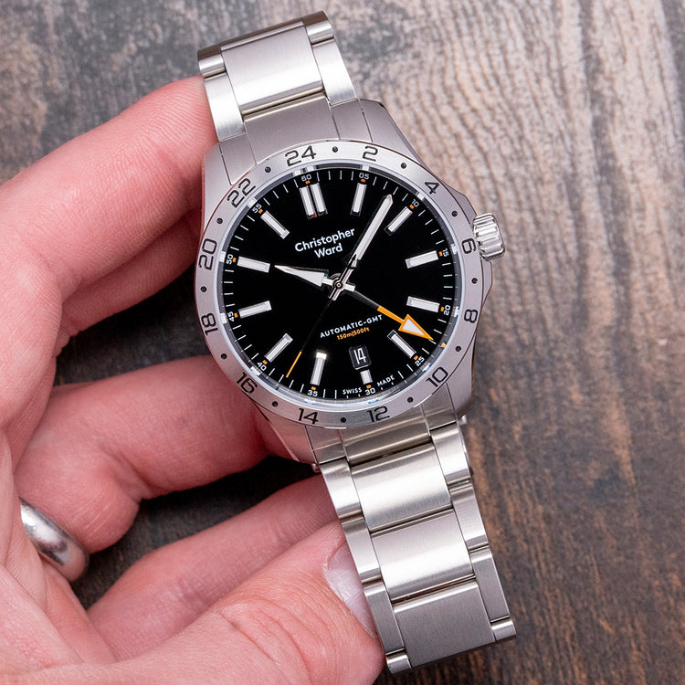 2021 Christopher Ward C63 Sealander GMT 39mm Black
