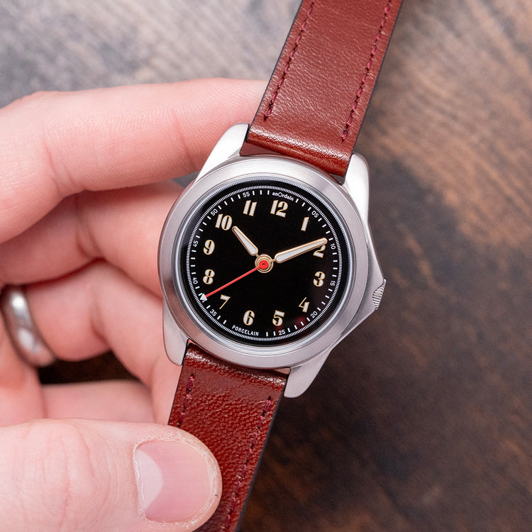 2025 AnOrdain Model 2 Porcelain Black Medium Decorated 36mm