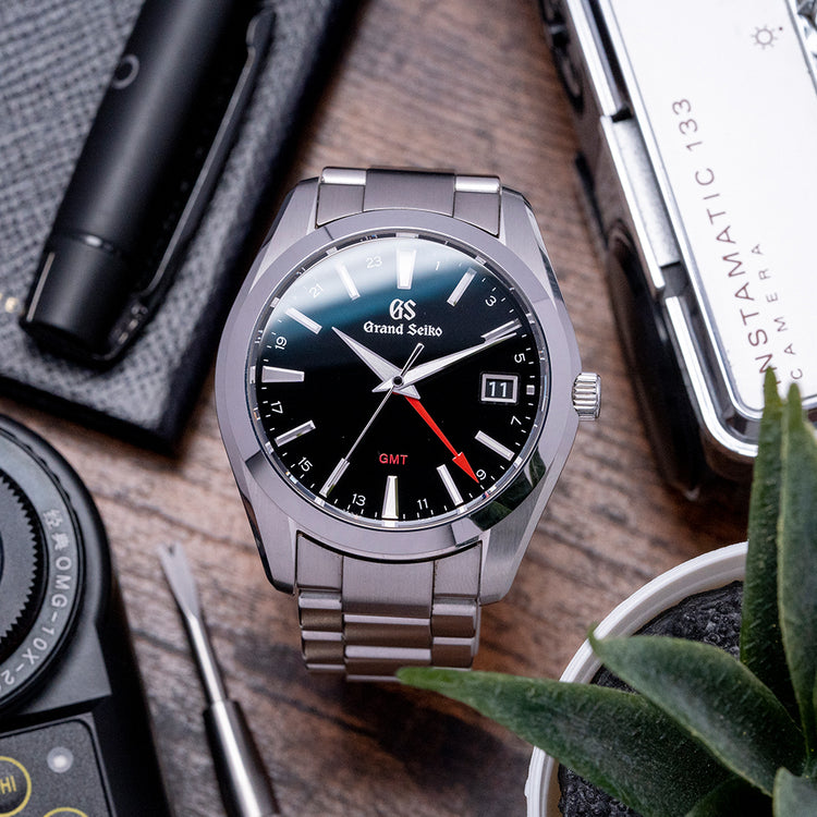 2020 Grand Seiko Heritage 9F Quartz Black SBGN013 40mm