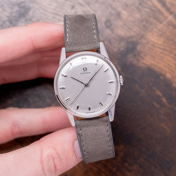 1962 Omega 'Pinstripe' Dial Japanese Market 35mm 131.013