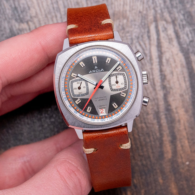 1970s Arola 'Camaro' Chronograph 37mm Valjoux 7734