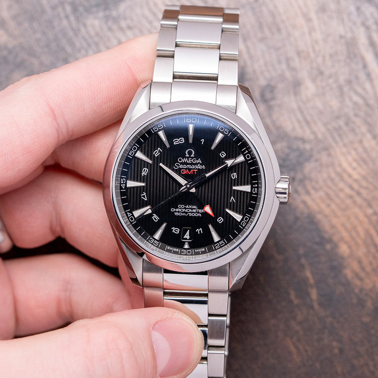 2010s Omega Seamaster Aqua Terra GMT 43mm 231.10.43.22.20.01.001