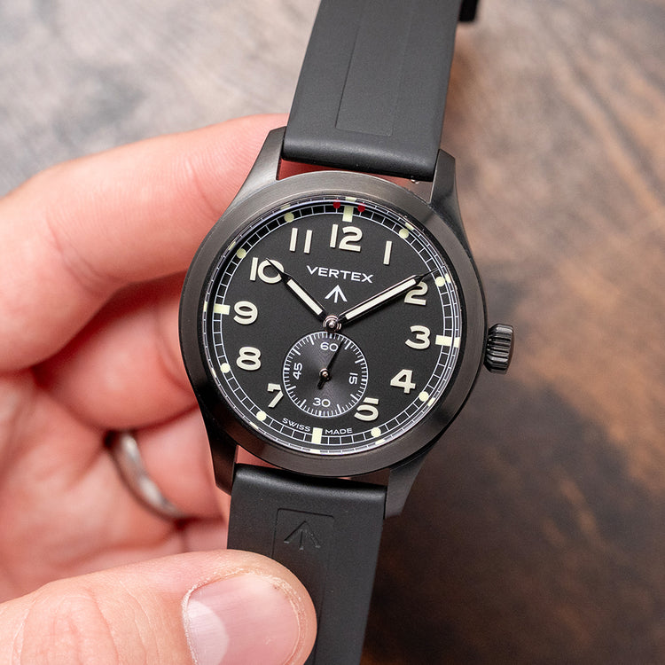 2018 Vertex M100B Black Limited Edition of 150 40mm