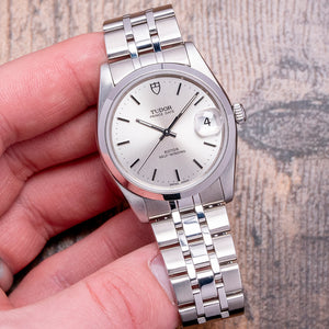 2006 Tudor Prince Date Silver Dial Automatic 34mm 74000N