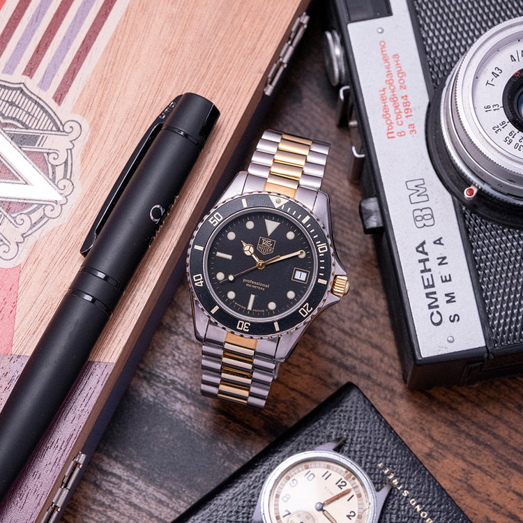1980s TAG Heuer Professional Diver "Bi-Metal" Quartz 980.020D