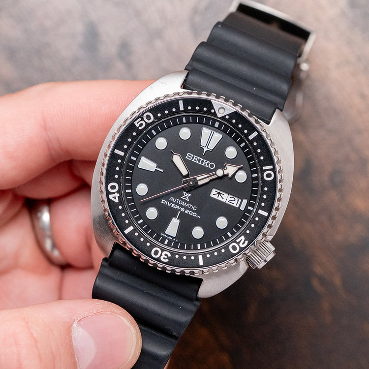2025 Seiko Prospex Turtle Black 45mm 'Kanji' Day SRPE93K1