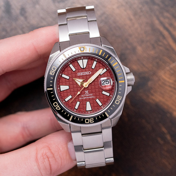 2022 Seiko Suigun “Samurai” Limited Edition Red 44mm SRPH61K1